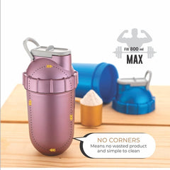Gym Protein Shaker Bottle Advanced Workout Companion for Protein Mixes
